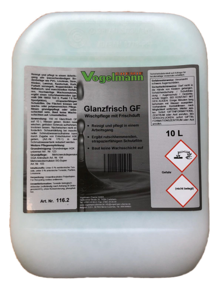 10 L Glanzfrisch - Vogelmann 116.2 - grün