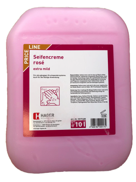 10 L Seifencreme rose - rosa