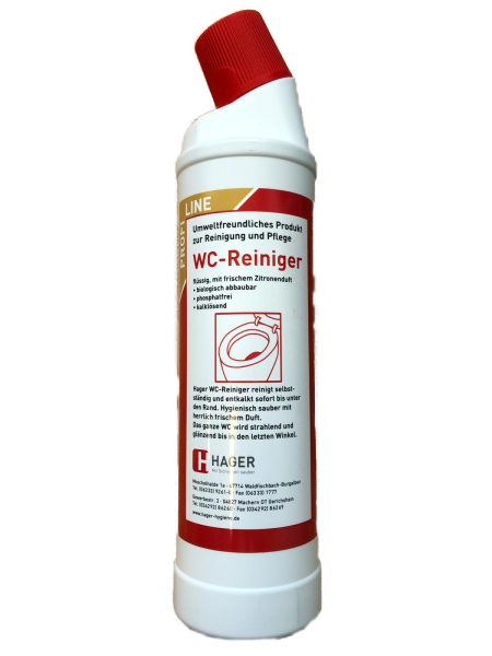 750 ml WC-Reiniger Citrus - Hager 1002-30 - blau