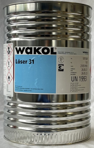 2x 4 kg Reiniger - Wakol Löser 31 - farblos